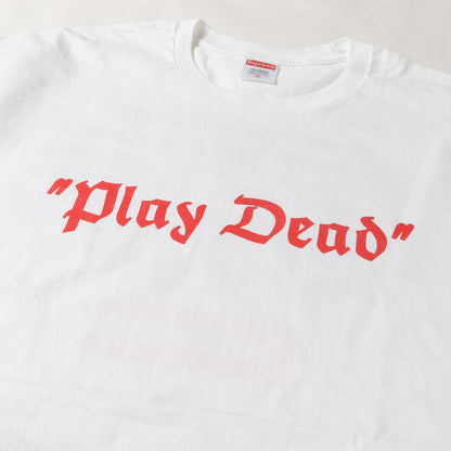 22AW Play Deadロゴ クルーネック Tシャツ(Play Dead Tee)