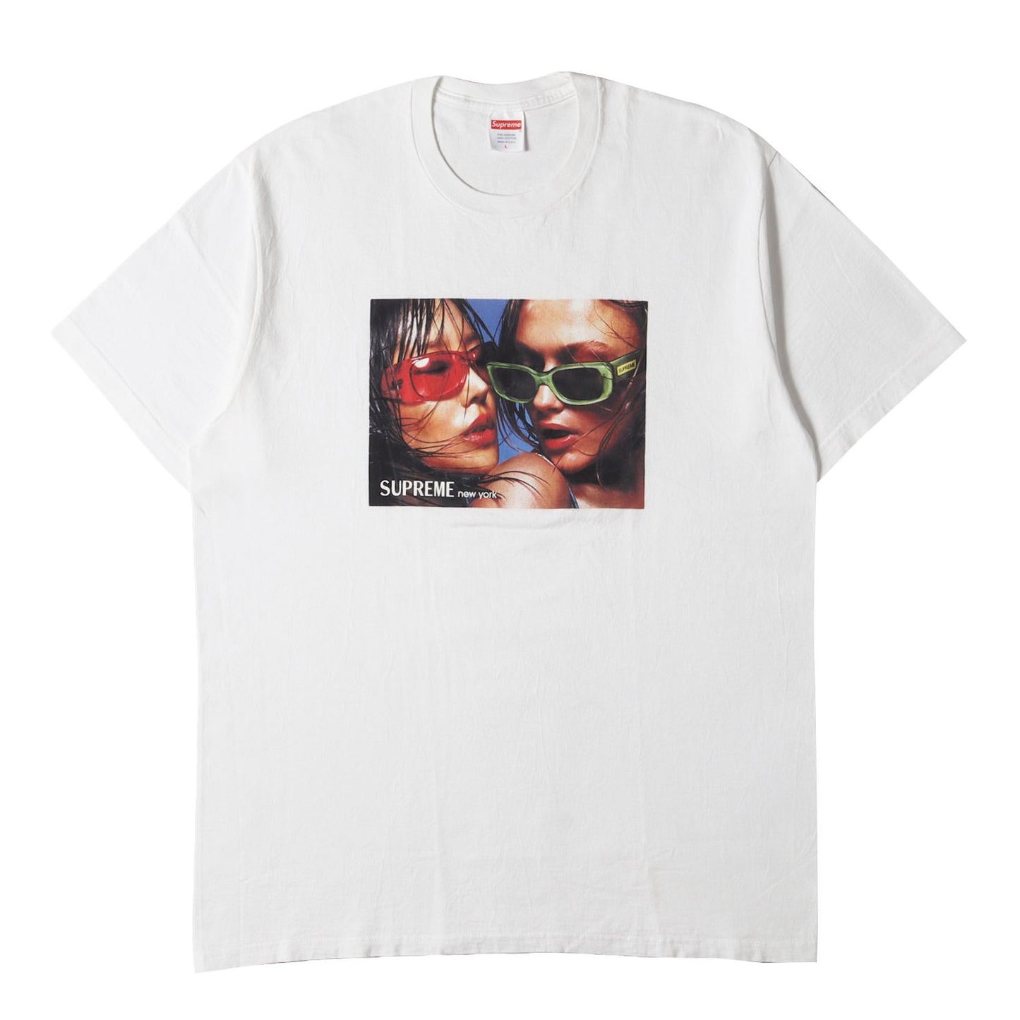 23SS フォトプリント クルーネック Tシャツ(Eyewear Tee)
