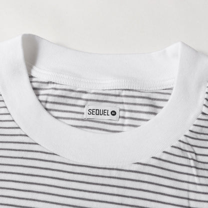 21SS ボーダー クルーネック Tシャツ