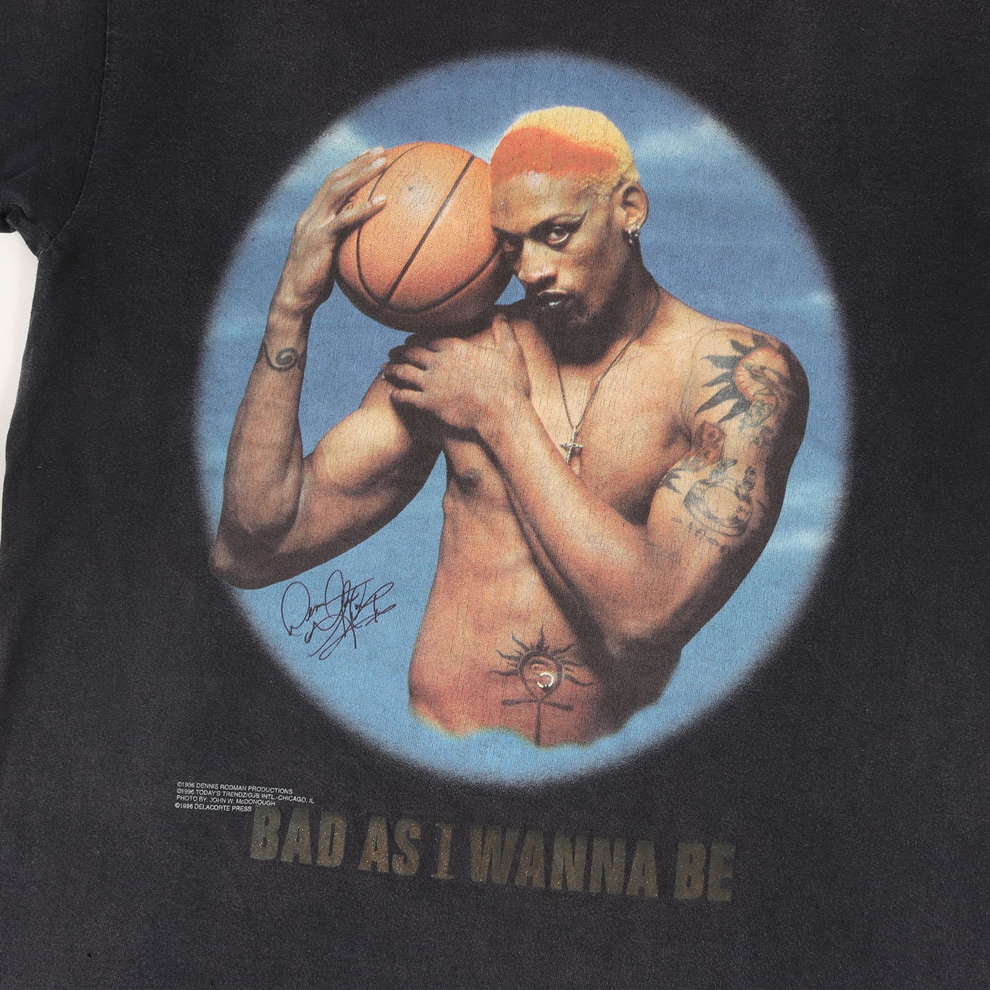 90s Rodman Dennis デニス・ロッドマン Tシャツ(Murinaボディ / USA製)