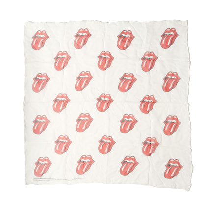 ×The Rolling Stones リップ&タン シルク スカーフ(strsa.0001)