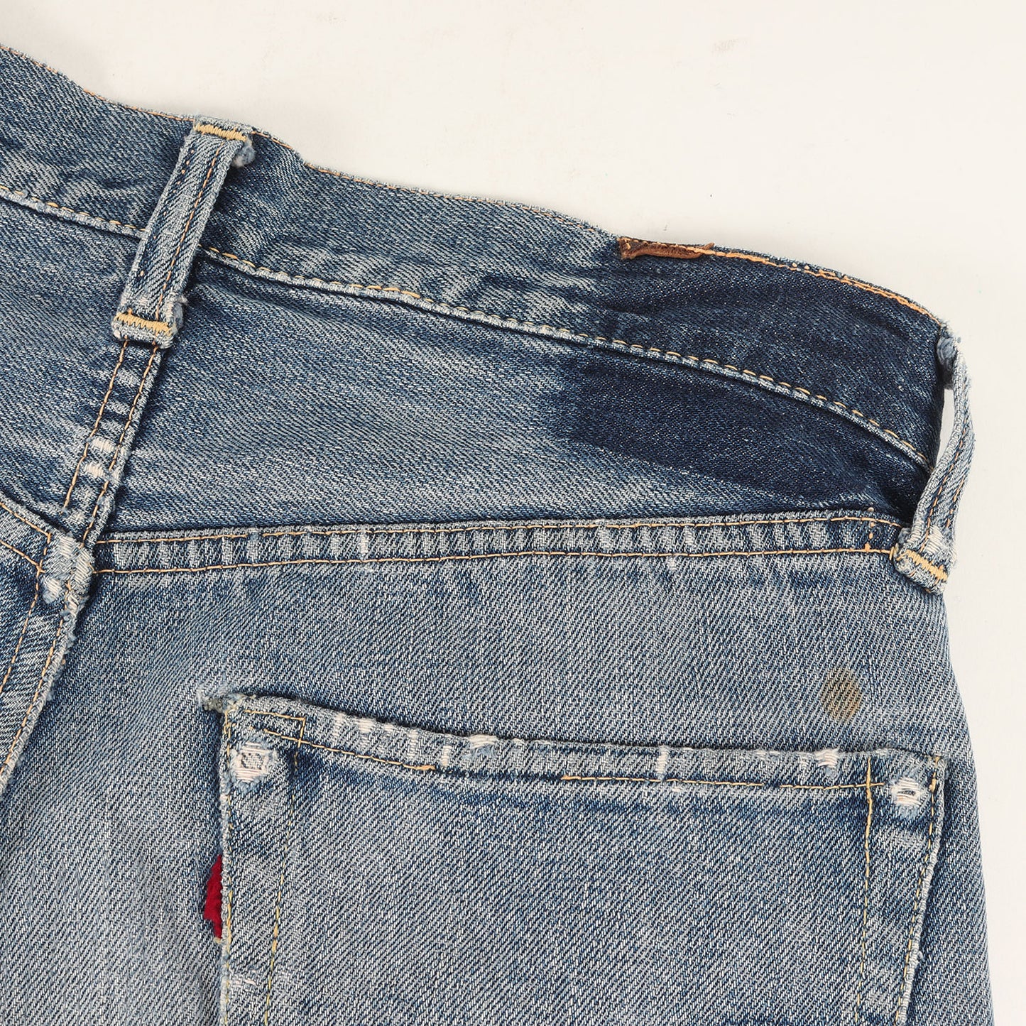 50s 革パッチ 503BXX デニムパンツ