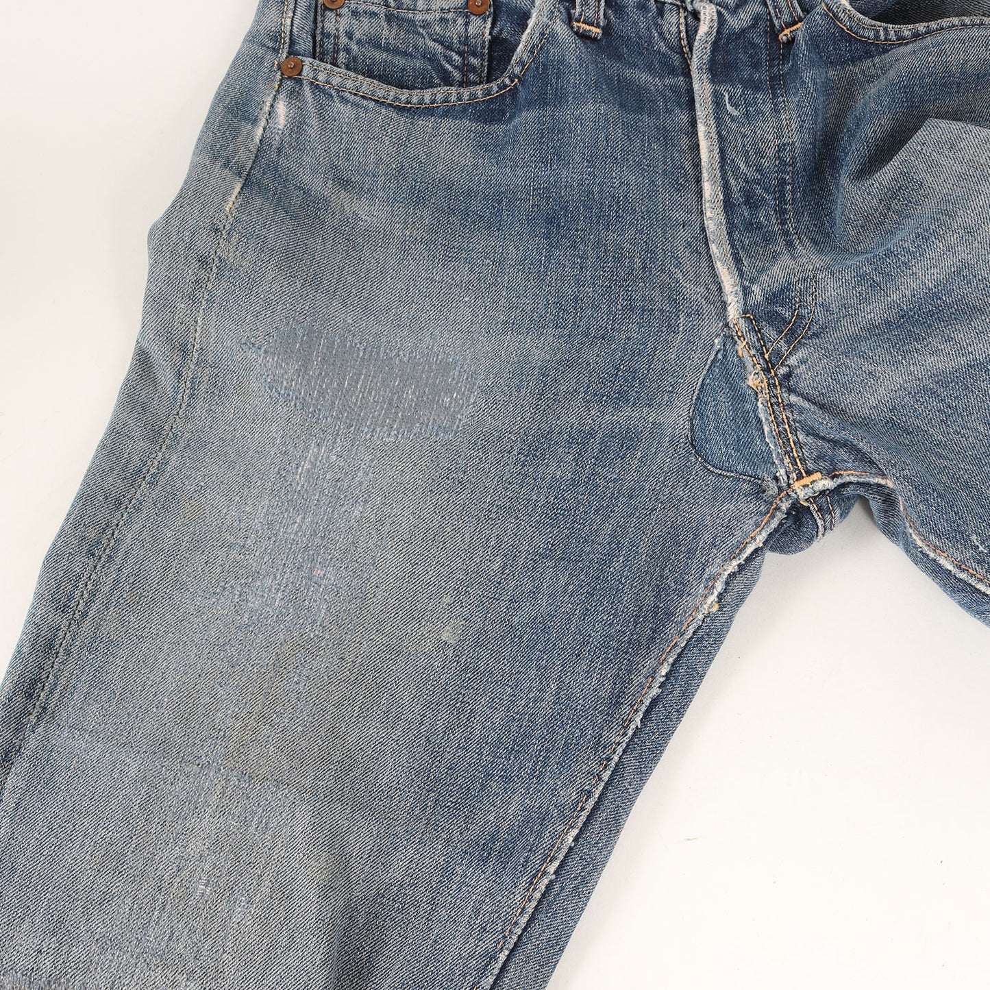 50s 革パッチ 503BXX デニムパンツ