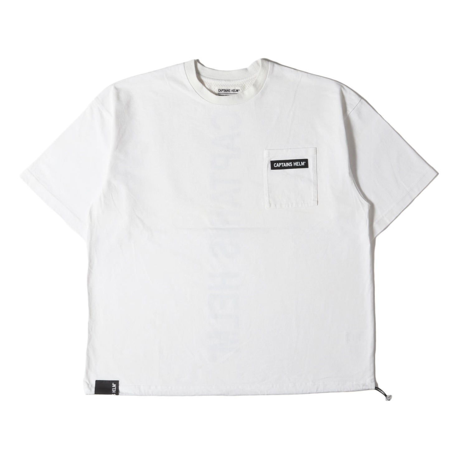 22AW バック メッシュ ビッグ ポケット Tシャツ(BACK MESH BIG TEE)