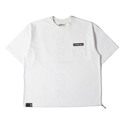22AW バック メッシュ ビッグ ポケット Tシャツ(BACK MESH BIG TEE)