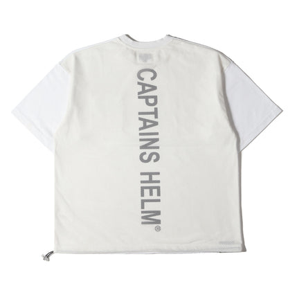 22AW バック メッシュ ビッグ ポケット Tシャツ(BACK MESH BIG TEE)