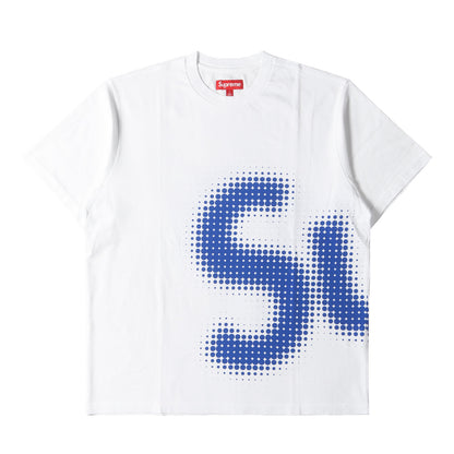24SS ハーフトーン ビッグSupロゴ Tシャツ(Halftone S/S Top)