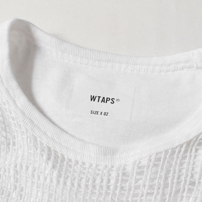 24SS メッシュ レイヤード ロングスリーブ Tシャツ(GHILL / LS / COTTON. LLW)
