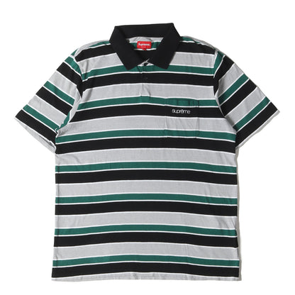 クラシックロゴ ボーダー ポロシャツ(Classic Logo Stripe Polo)