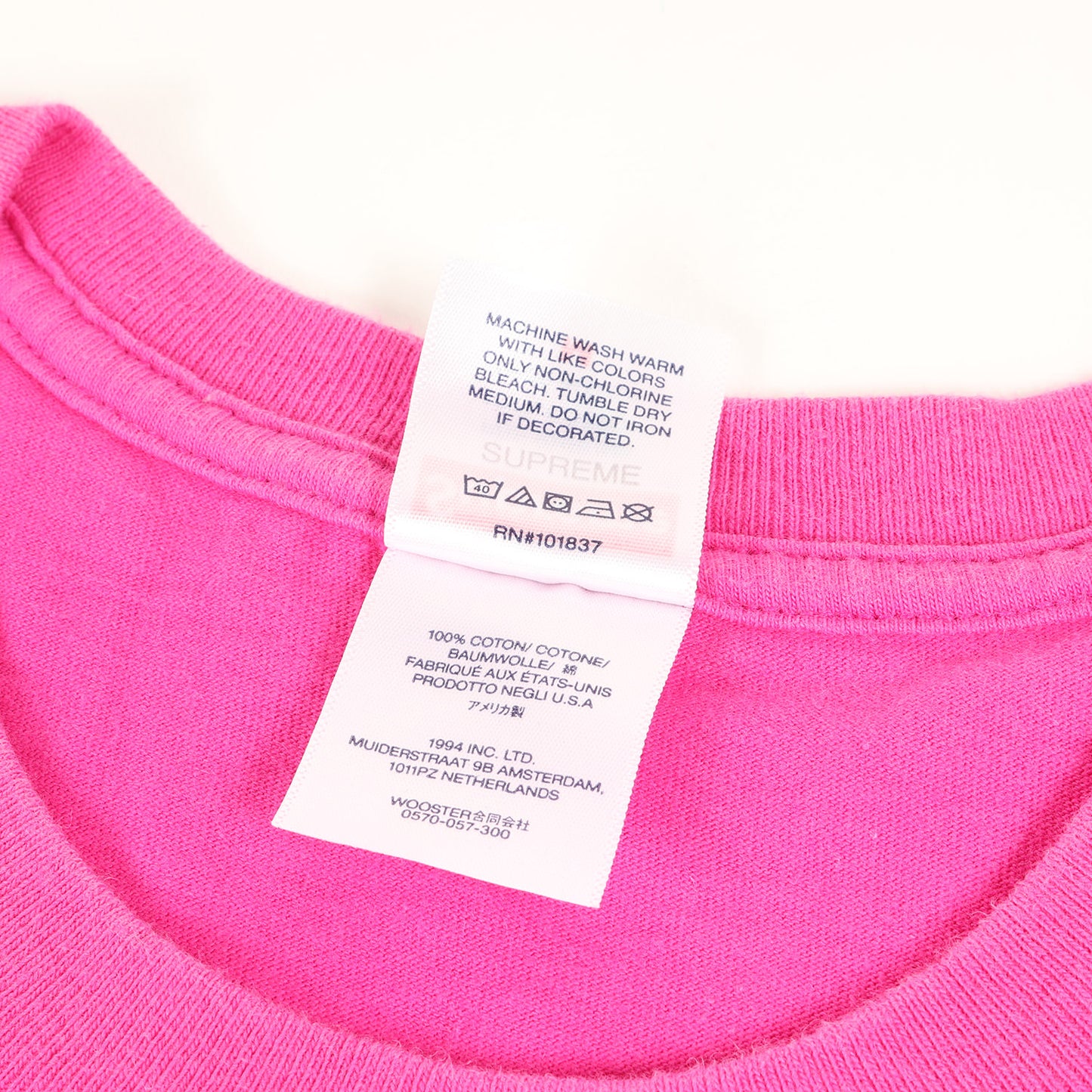 23AW ニューヨーク柄 ブランドロゴ Tシャツ(Gotham Tee)