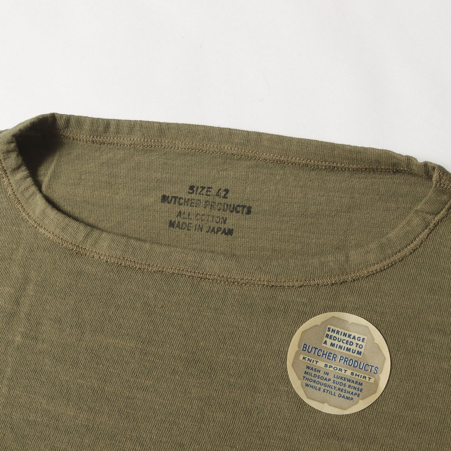 BUTCHER PRODUCTS プレーン クルーネック Tシャツ(BUTCH-T)