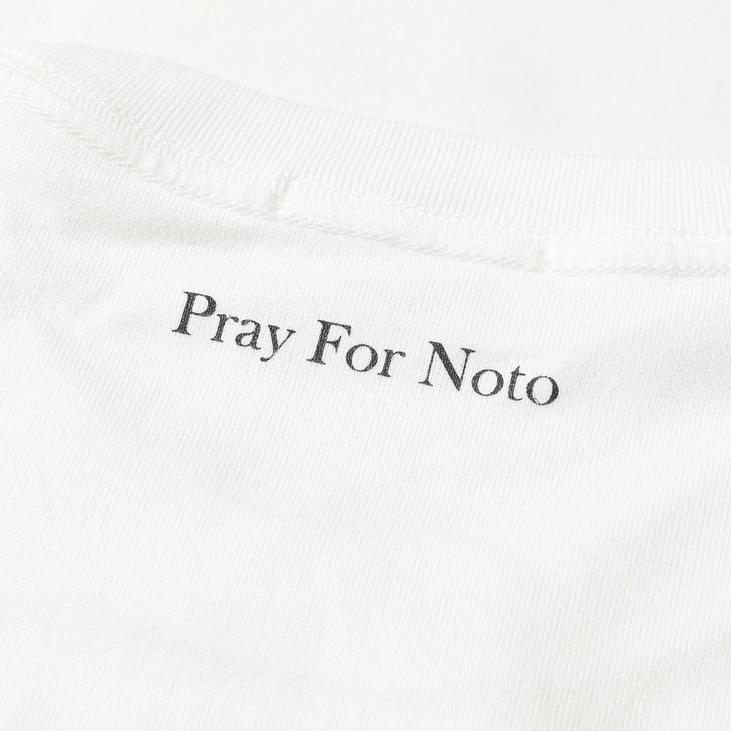 24SS 輪島塗BOXロゴ チャリティー Tシャツ(Pray for Noto Tee)