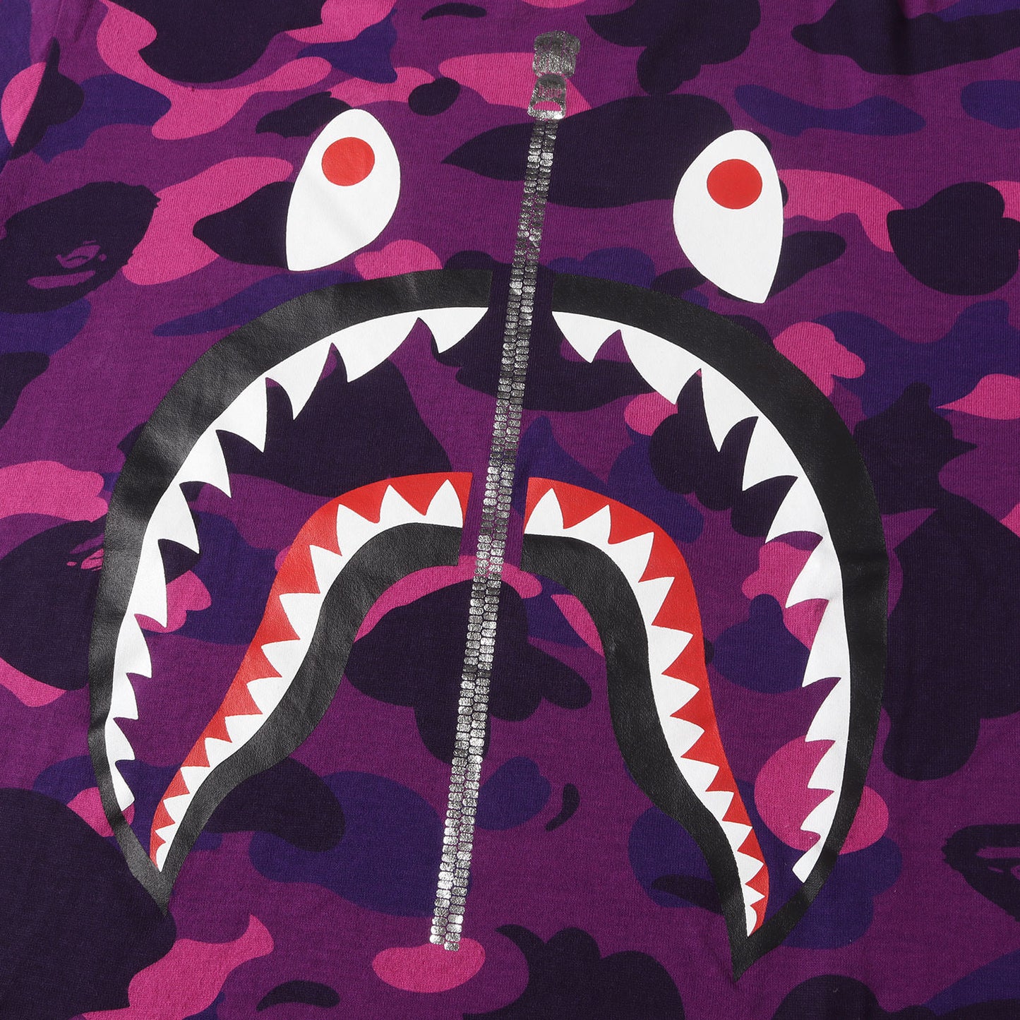 カラーカモ 猿迷彩 シャーク Tシャツ