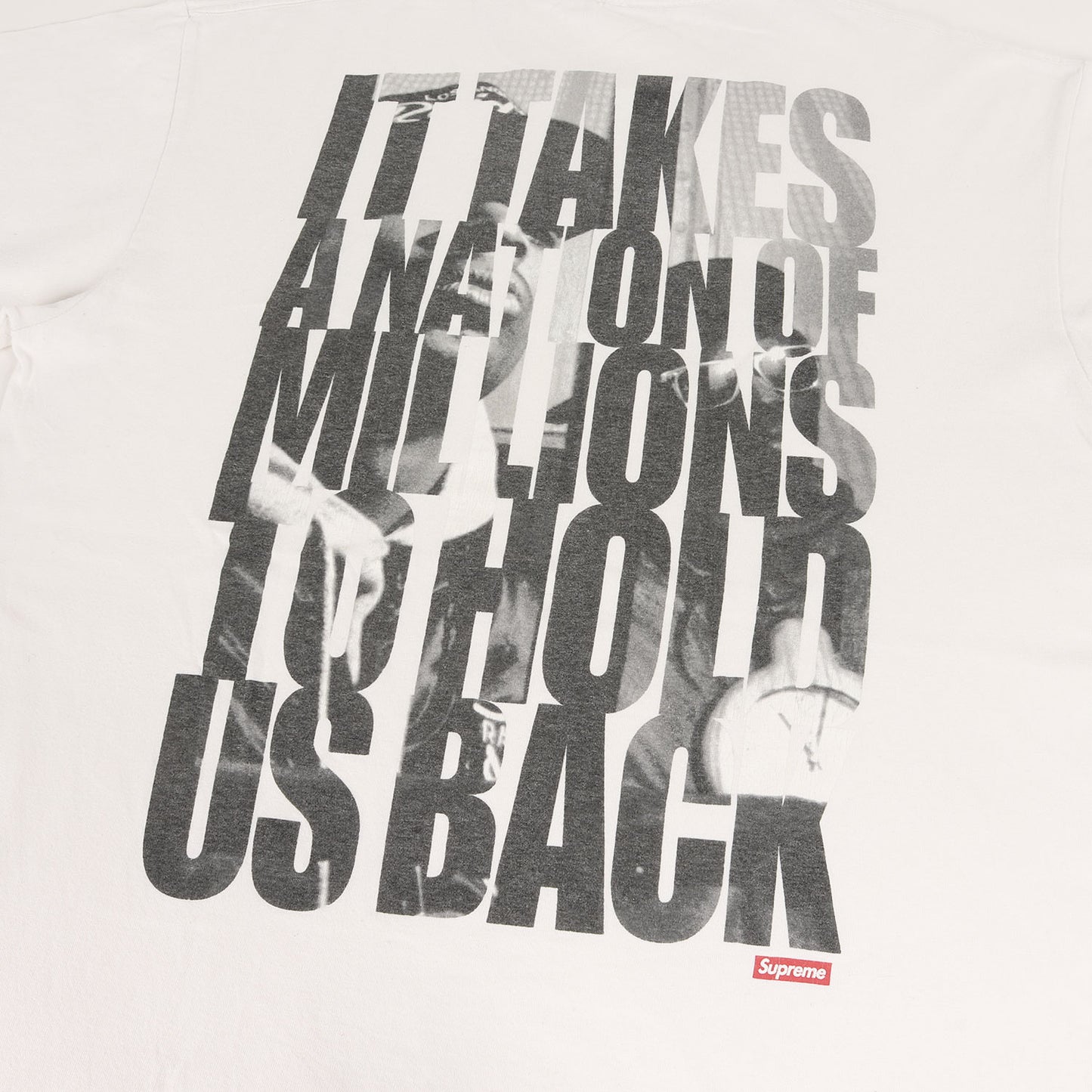 ×Public Enemy フォト柄 メッセージロゴ Tシャツ