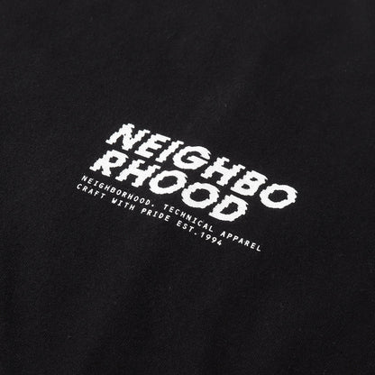 24SS デジタルロゴ クルーネック Tシャツ