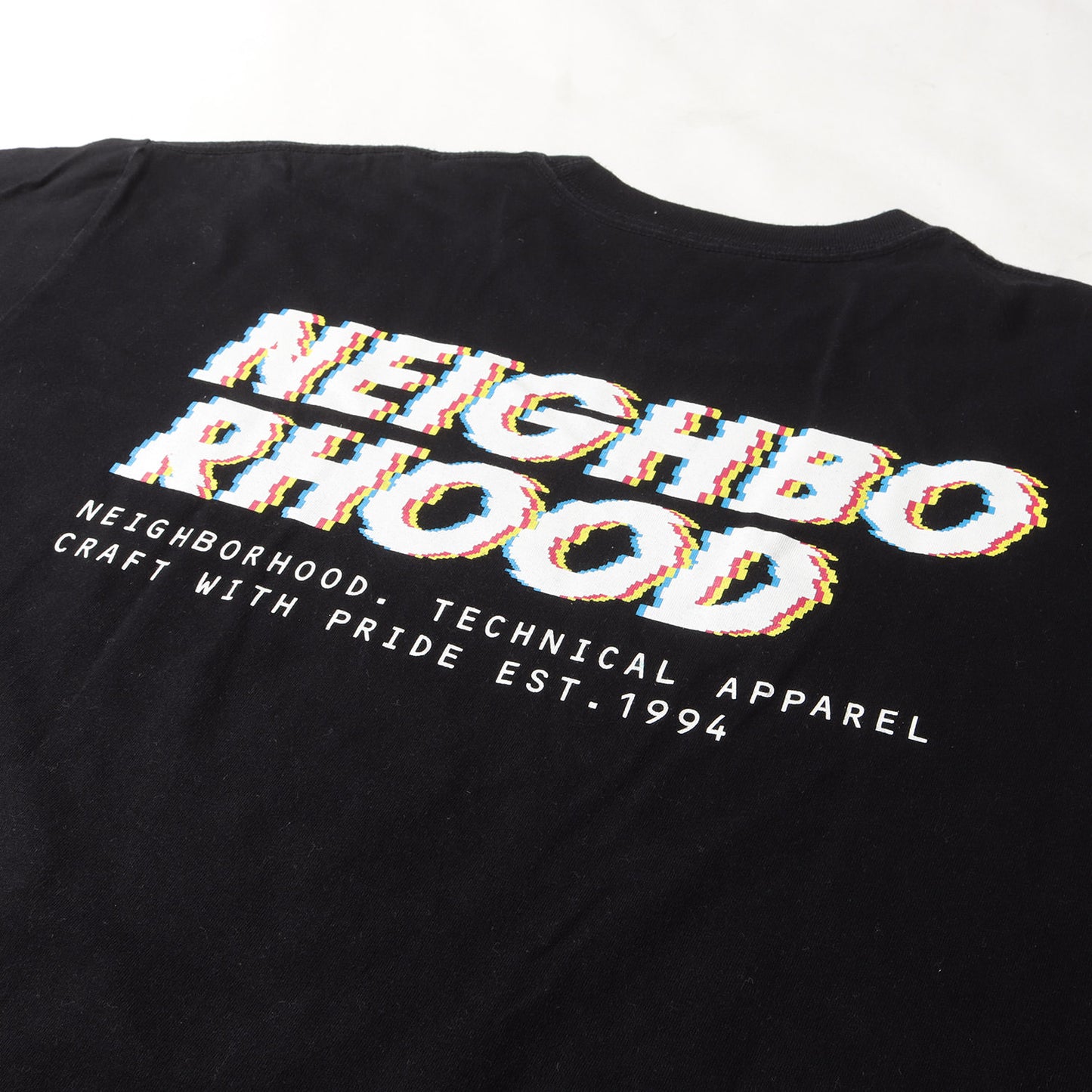 24SS デジタルロゴ クルーネック Tシャツ