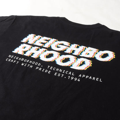 24SS デジタルロゴ クルーネック Tシャツ