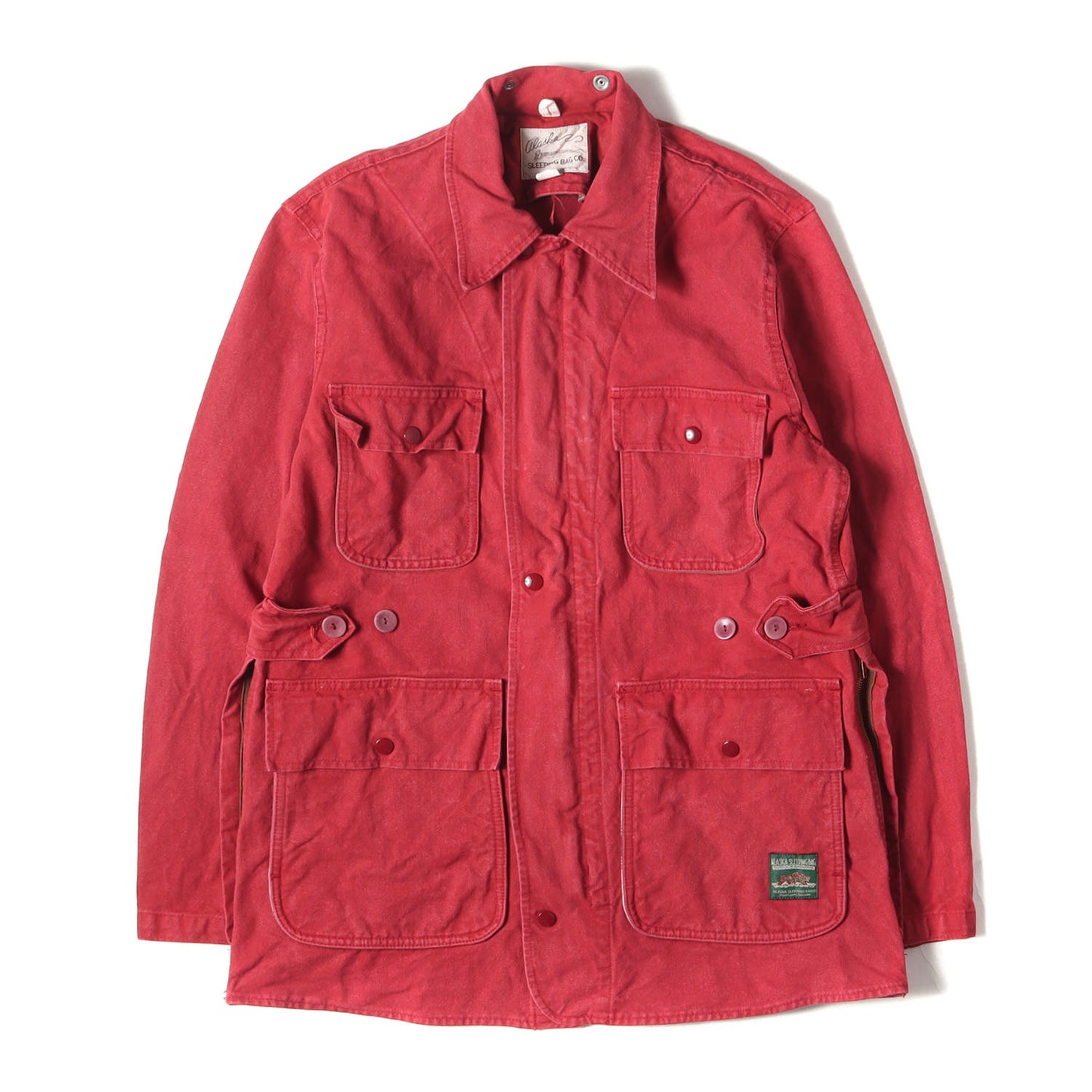 現行モデル ALASKA SLEEPING BAG実名復刻 キャンバス バイキング ジャケット(COTTON CANVAS MADE IN USA VIKING JACKET)
