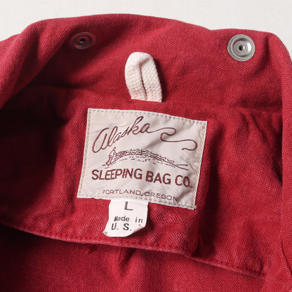 現行モデル ALASKA SLEEPING BAG実名復刻 キャンバス バイキング ジャケット(COTTON CANVAS MADE IN USA VIKING JACKET)