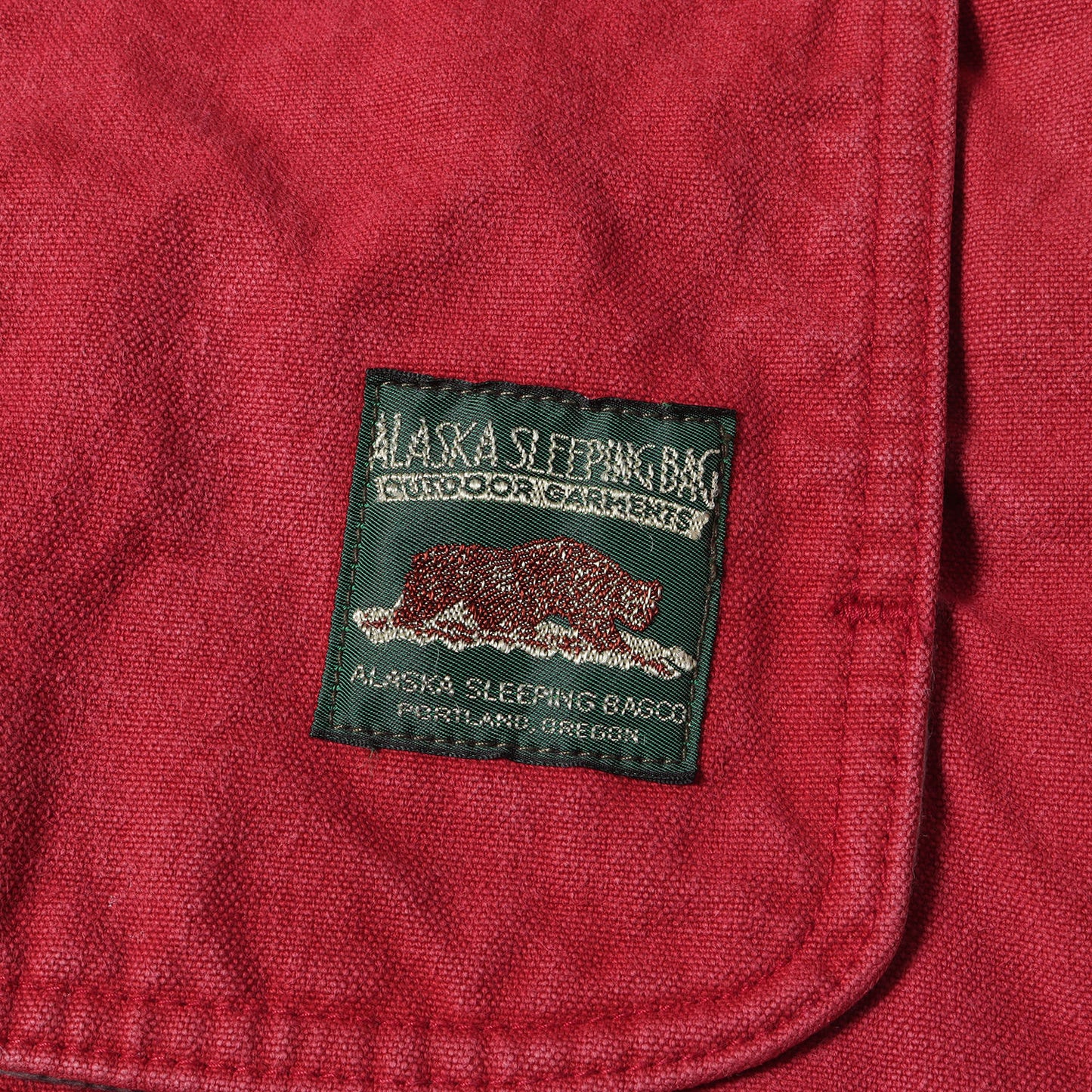 現行モデル ALASKA SLEEPING BAG実名復刻 キャンバス バイキング ジャケット(COTTON CANVAS MADE IN USA VIKING JACKET)