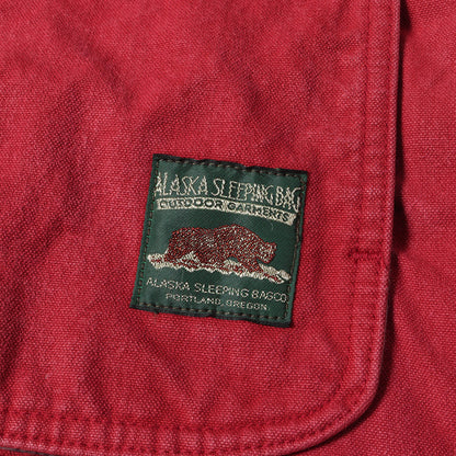 現行モデル ALASKA SLEEPING BAG実名復刻 キャンバス バイキング ジャケット(COTTON CANVAS MADE IN USA VIKING JACKET)
