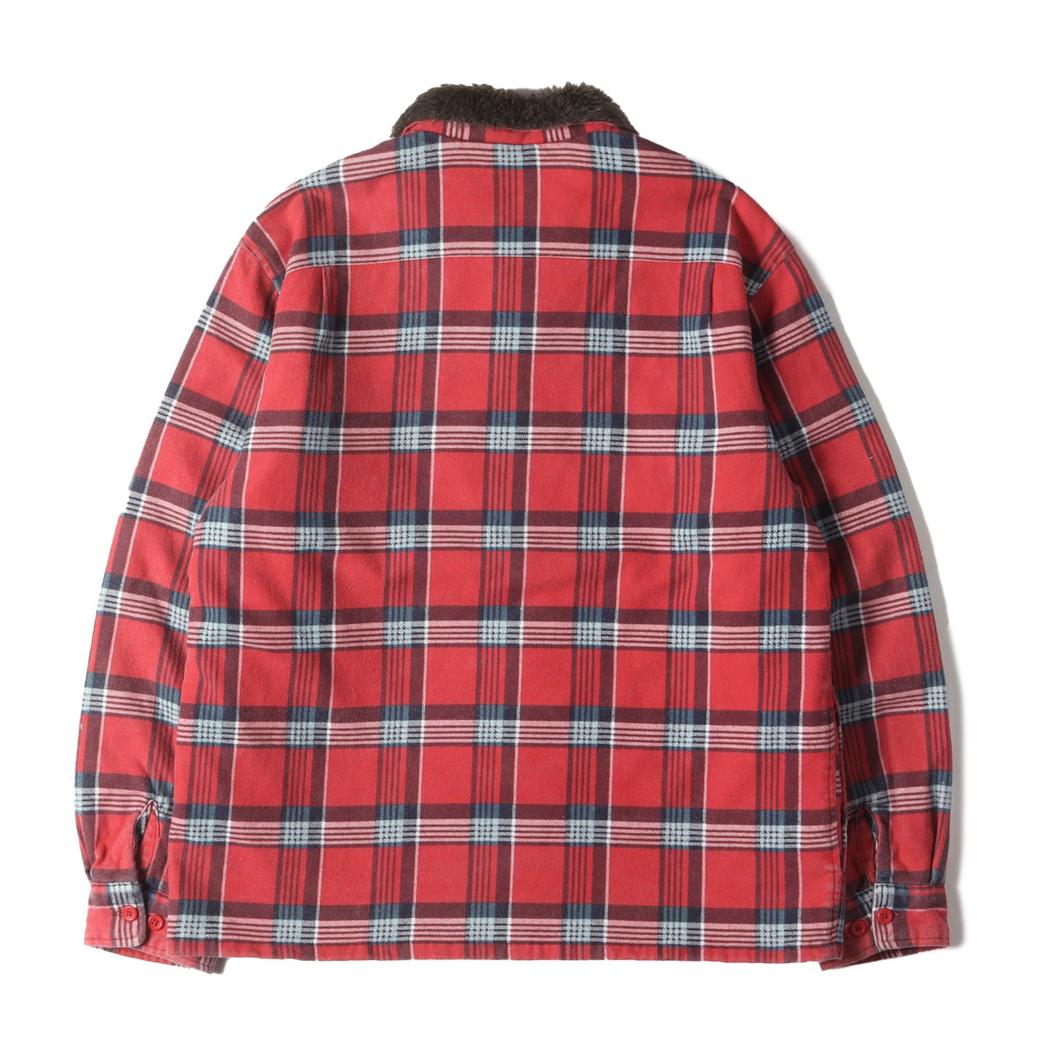 Supreme (シュプリーム) 21AW 襟フェイクファー 裏地キルティング チェック フランネルシャツ (Faux Fur Collar Flannel  Shirt) - ブランド古着の通販・買取 | BEEGLE by Boo-Bee