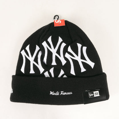 21AW ×NEW ERA ×New York Yankees ×MLB BOXロゴ ニット ビーニー(Box Logo Beanie)