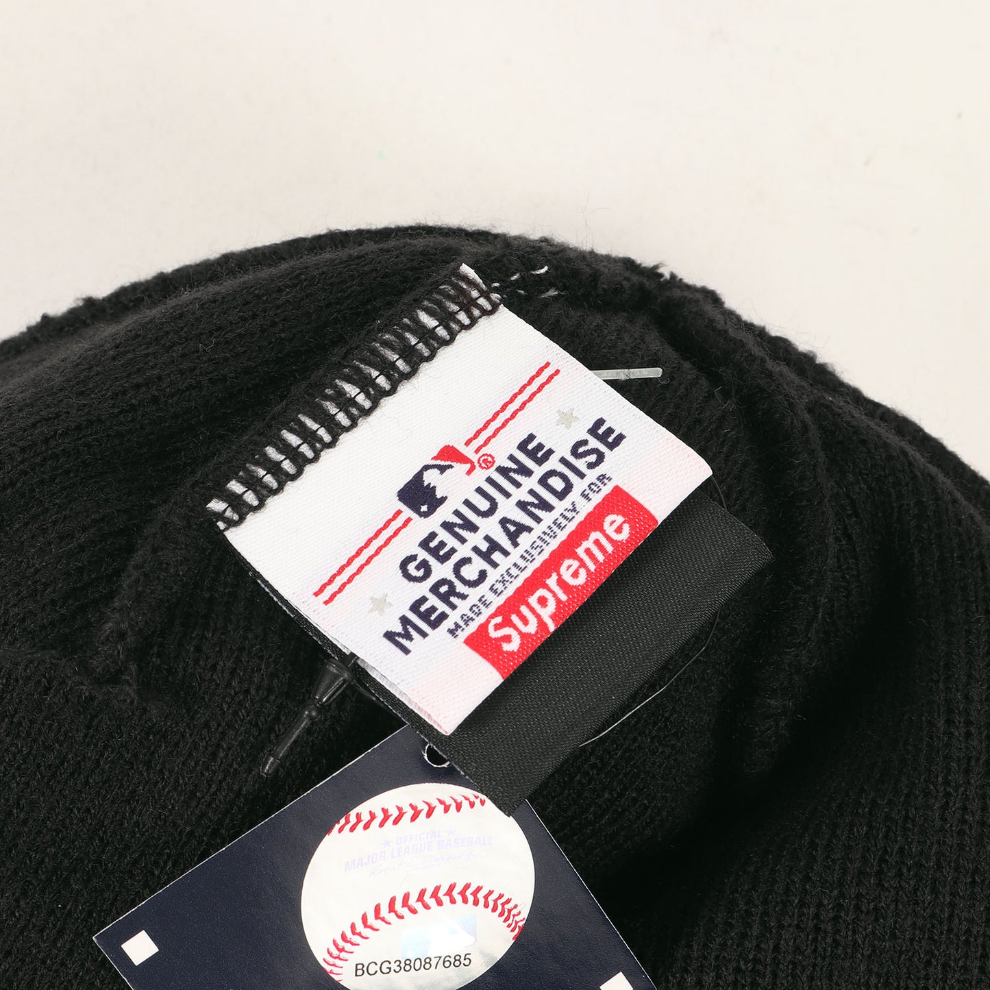 21AW ×NEW ERA ×New York Yankees ×MLB BOXロゴ ニット ビーニー(Box Logo Beanie)