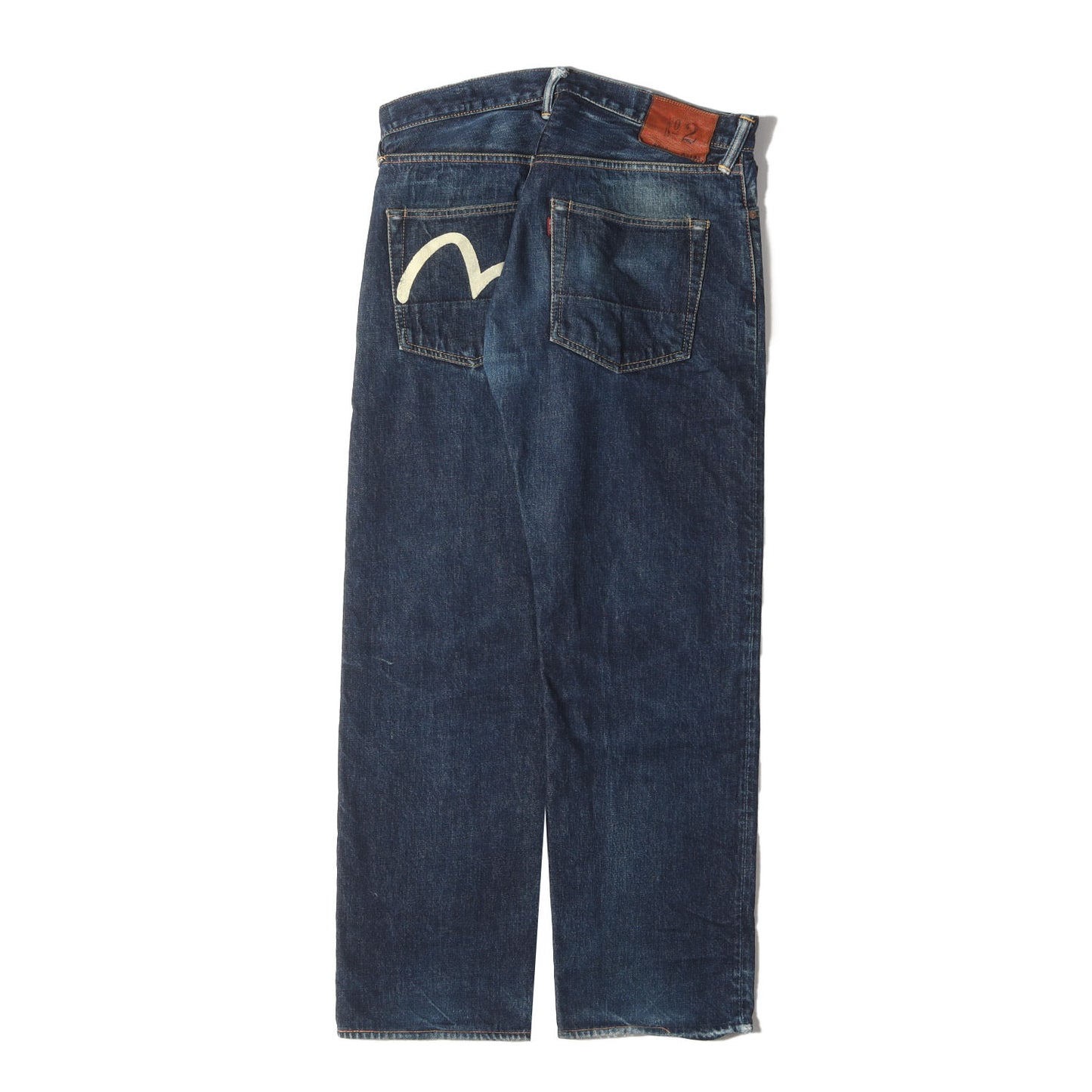 y2K 00s EVISU 小カモメ ストレートデニムパンツ