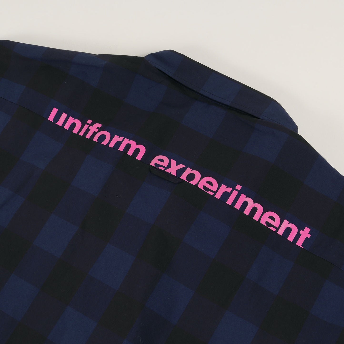 23SS ブロックチェック ビッグサイズ ボタンダウン 半袖シャツ(S/S BIG B.D SHIRT)
