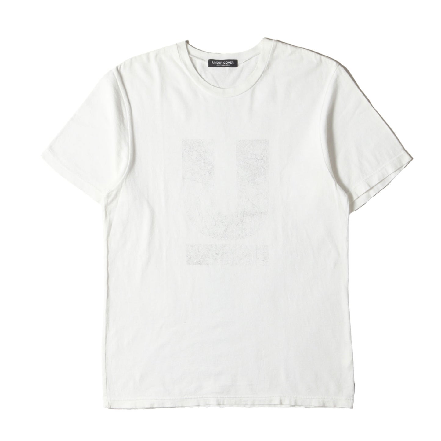 90s 初期モデル 手刷り Uロゴ クルーネック Tシャツ