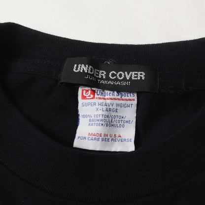 90s 初期モデル ビッグ Uロゴ クルーネック Tシャツ(United Sportsボディ)