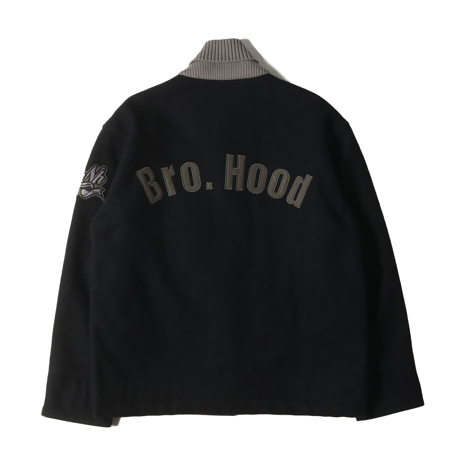 NEIGHBORHOOD (ネイバーフッド) 00s ×APE BROTHERHOOD メルトンウール スタジャン / ファラオジャケット -  ブランド古着の通販・買取 | BEEGLE by Boo-Bee