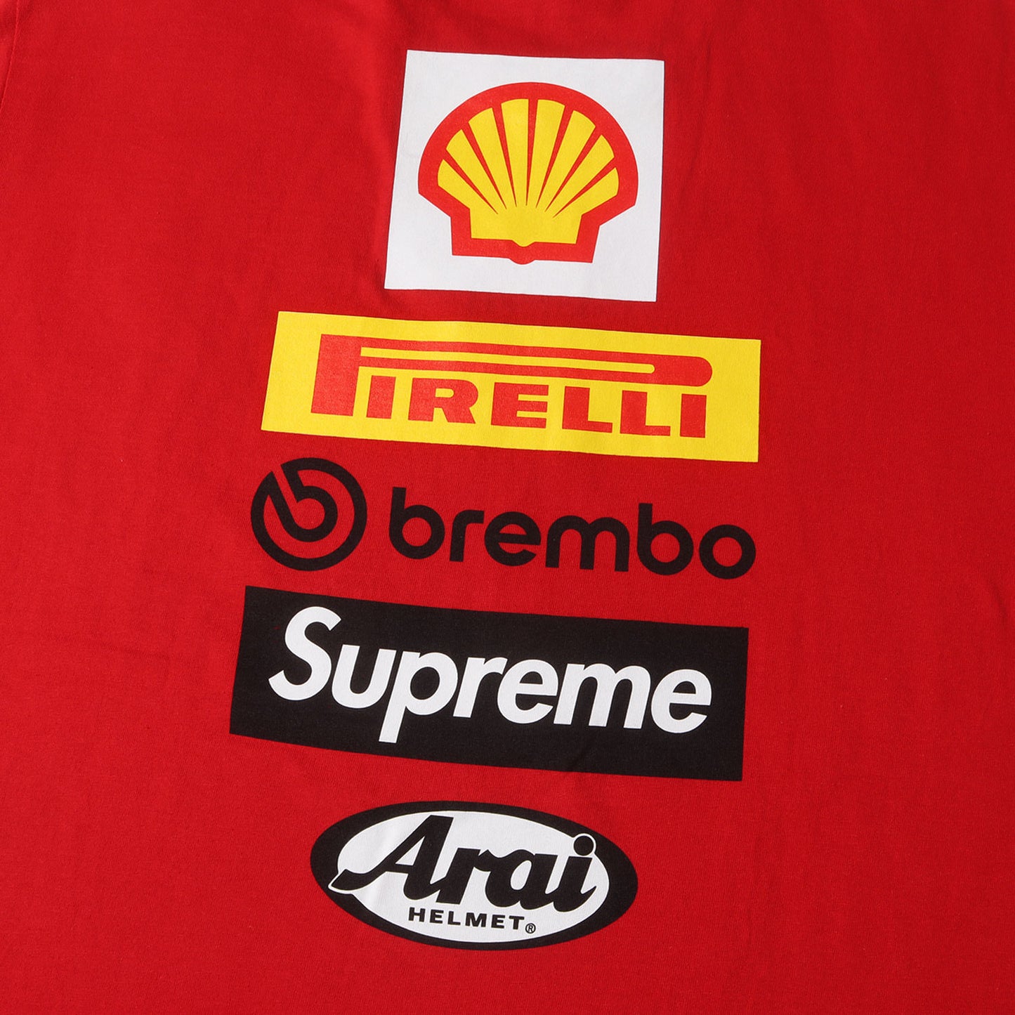 24SS ×Ducati 5ネームロゴ Tシャツ(Logo Tee)