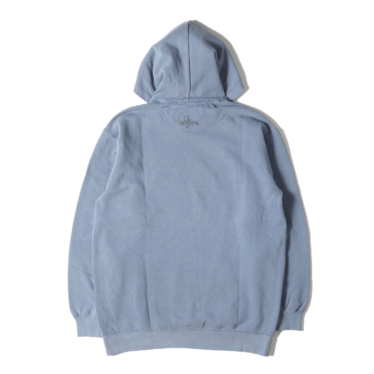 ガーメントダイ加工 パロディーロゴ スウェット パーカー(LOGO PRINTED HOODIE)