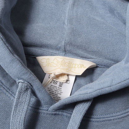 ガーメントダイ加工 パロディーロゴ スウェット パーカー(LOGO PRINTED HOODIE)