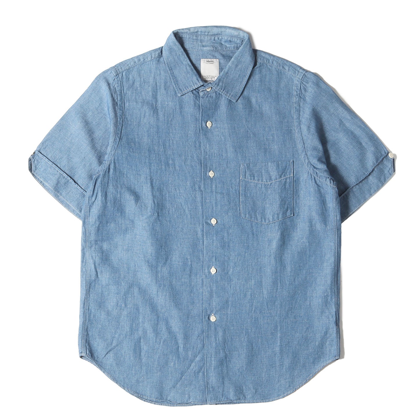 コットン/リネン シャンブレー 半袖シャツ(ELLAS SHIRT S/S LUXSIC CHAMBRAY)