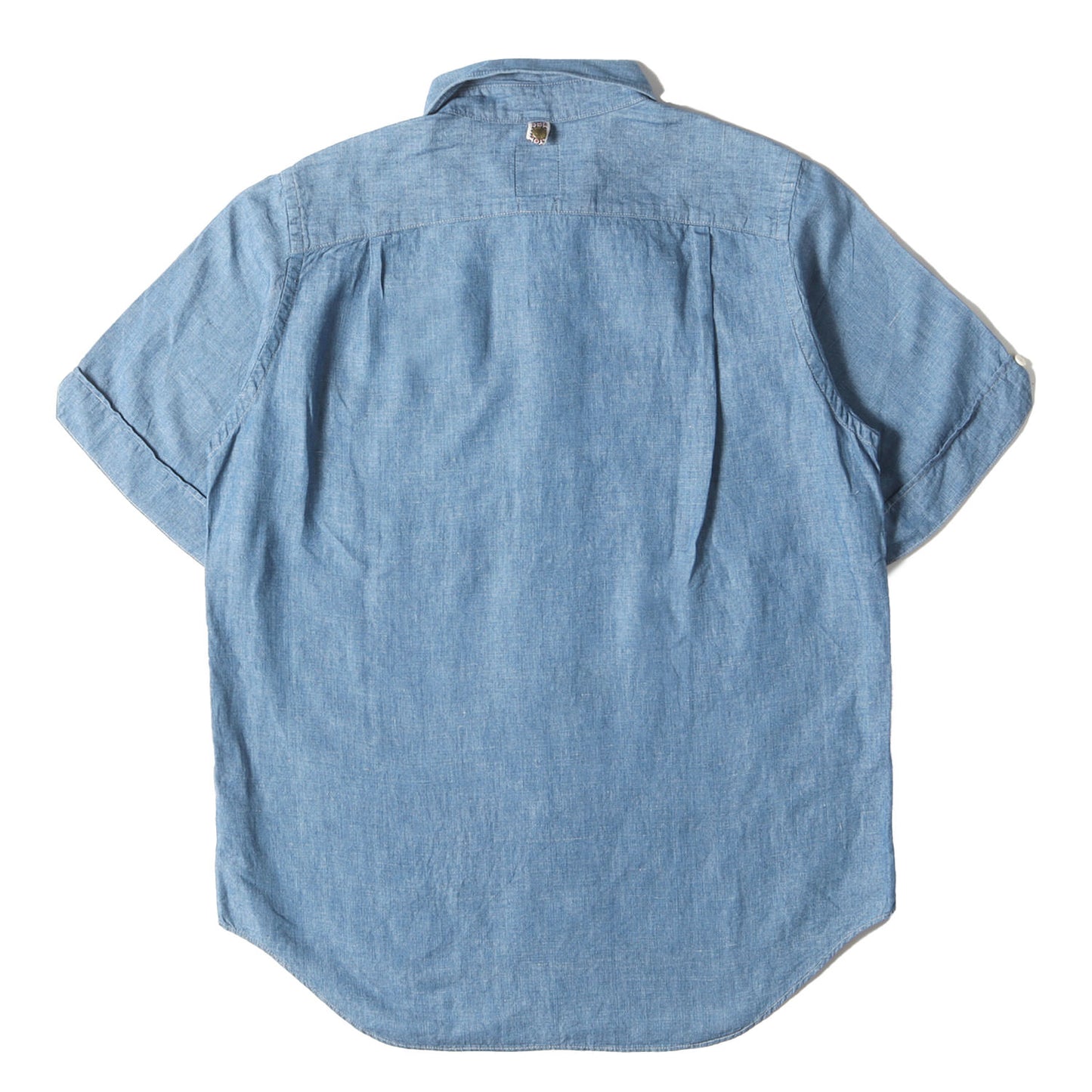 コットン/リネン シャンブレー 半袖シャツ(ELLAS SHIRT S/S LUXSIC CHAMBRAY)