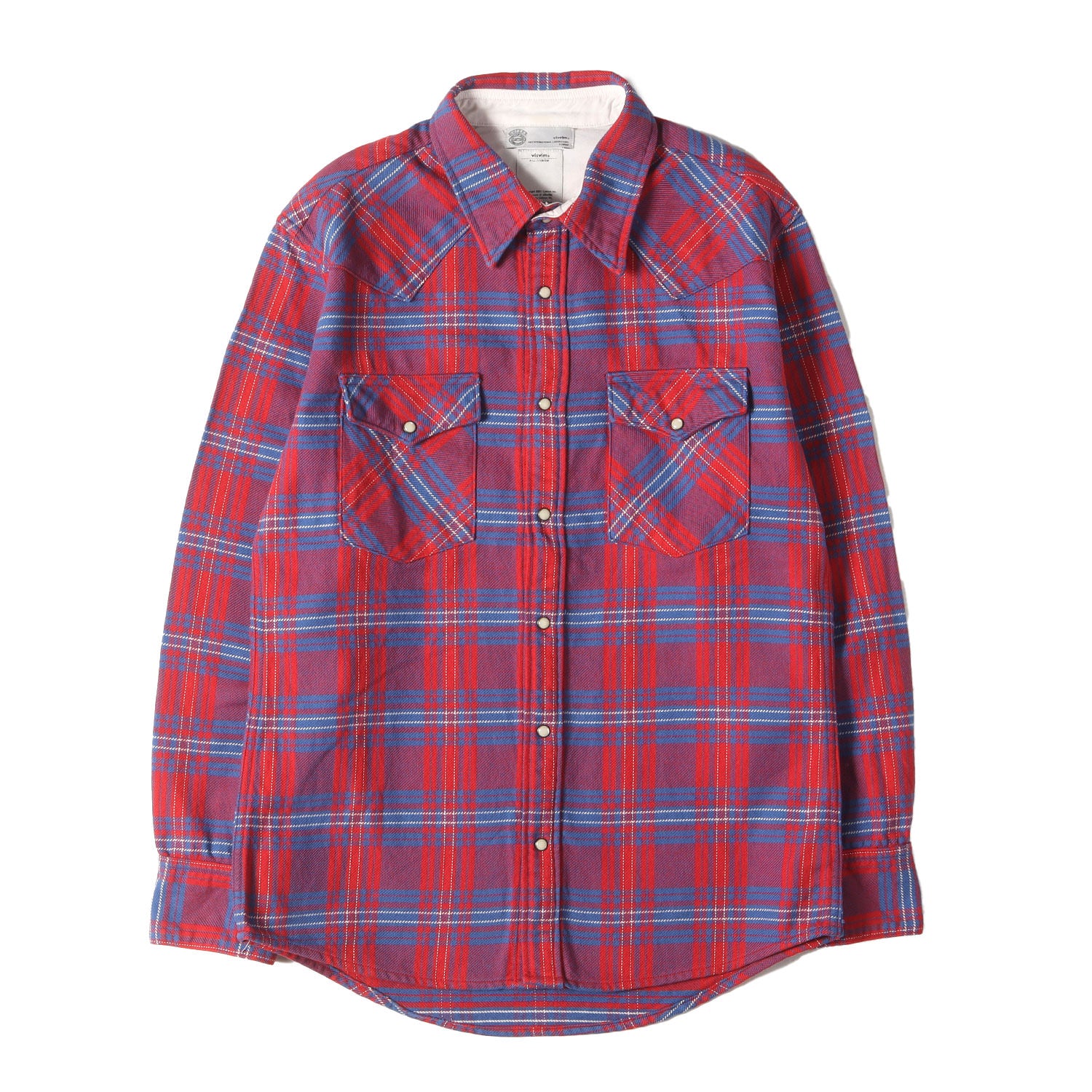 visvim (ビズビム) F.I.L限定 ウエスタン チェック フランネルシャツ(BANDITO SHIRT L/S GIZA) -  ブランド古着の通販・買取 | BEEGLE by Boo-Bee