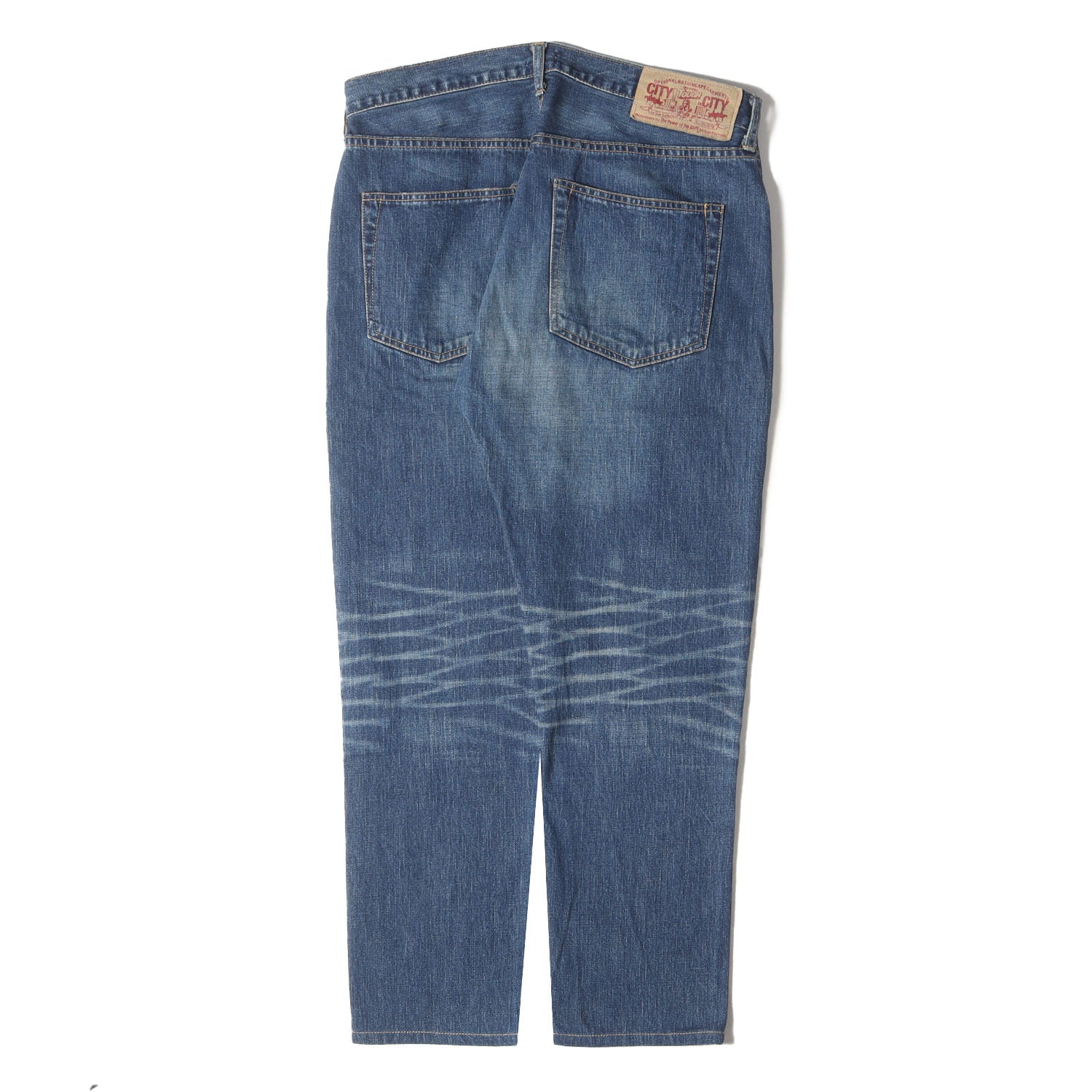 A BATHING APE ヴィンテージ加工 デニムパンツ A BATHING APE ヴィンテージ加工 デニムパンツ