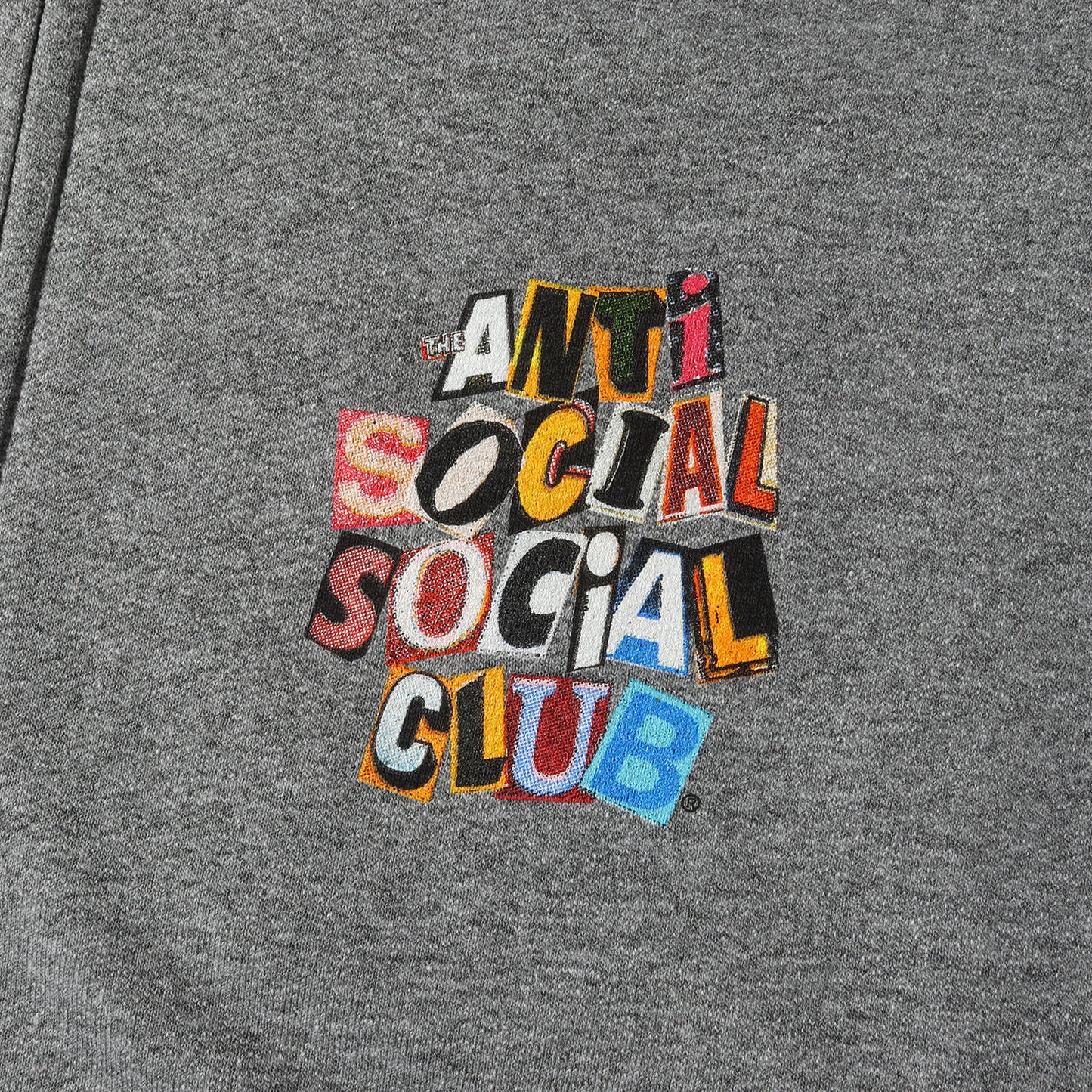 コラージュロゴ フルジップ スウェット パーカー