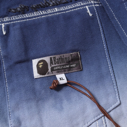 チャンピオンロゴ グラデーション 3rdタイプ ルーズ デニム ジャケット(GRADATION CHAMPION DENIM JACKET)