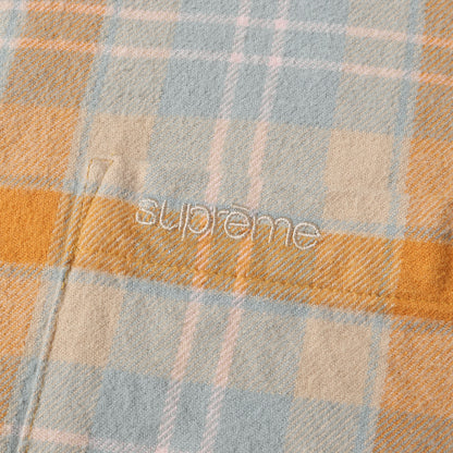 24SS タータンチェック ボタンダウン フランネルシャツ(Plaid Flannel Shirt)