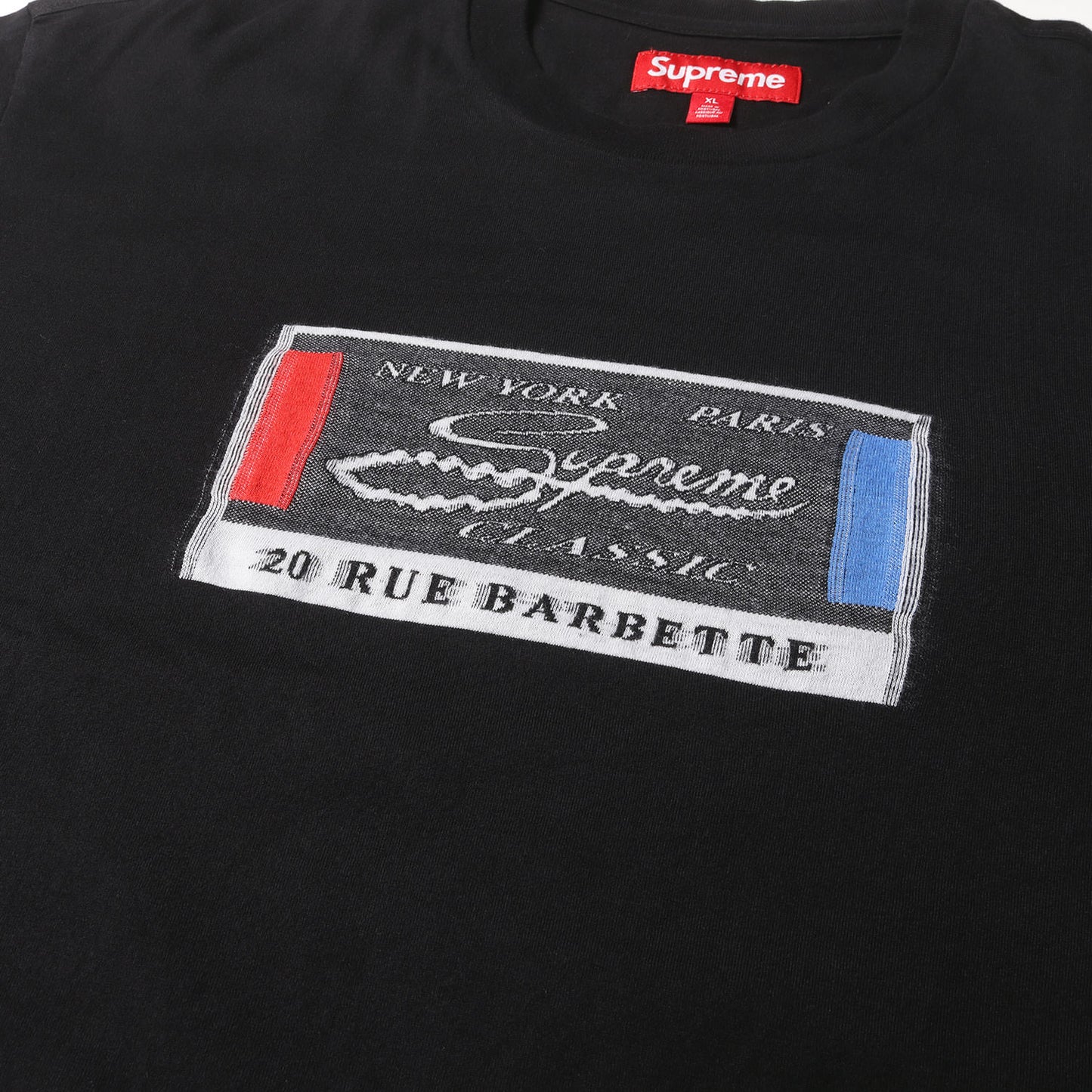 24SS インターシャ編み グラフィック Tシャツ(Intarsia Label S/S Top)