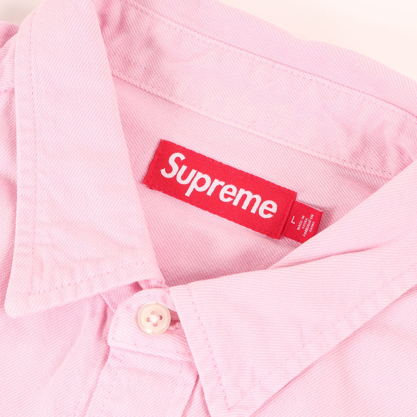 24SS ルーズフィット ペインター デニム 半袖シャツ(Loose Fit S/S Denim Painter Shirt)