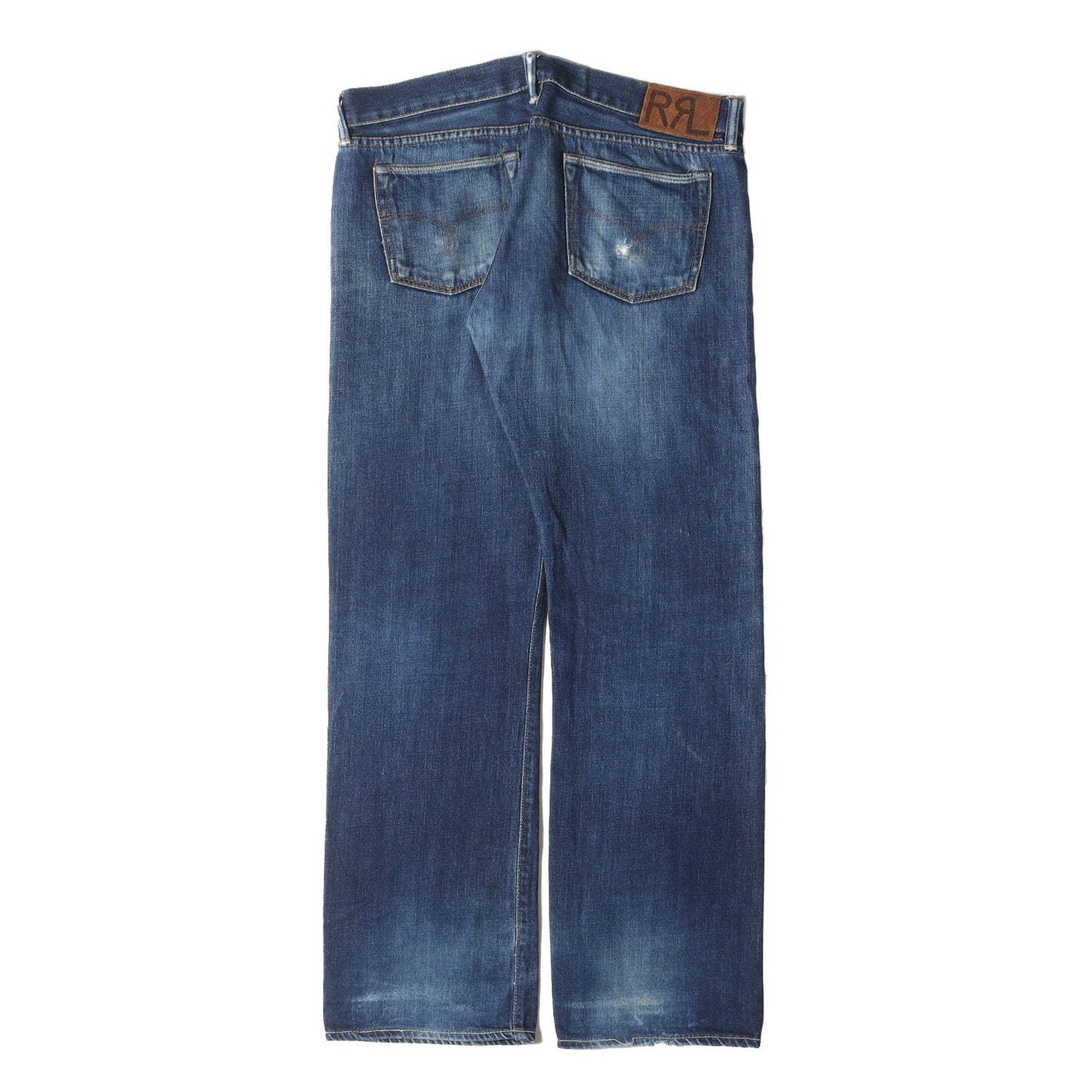 リンスウォッシュ ストレート デニムパンツ(JAPAN WOVEN SELVEDGE DENIM STRAIGHT LEG RINSE)