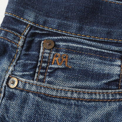 リンスウォッシュ ストレート デニムパンツ(JAPAN WOVEN SELVEDGE DENIM STRAIGHT LEG RINSE)