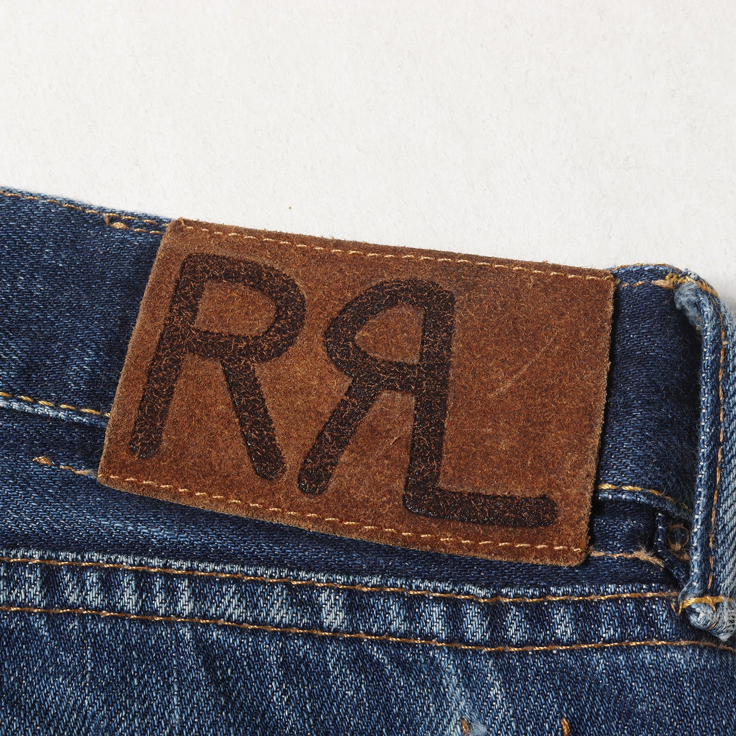 リンスウォッシュ ストレート デニムパンツ(JAPAN WOVEN SELVEDGE DENIM STRAIGHT LEG RINSE)