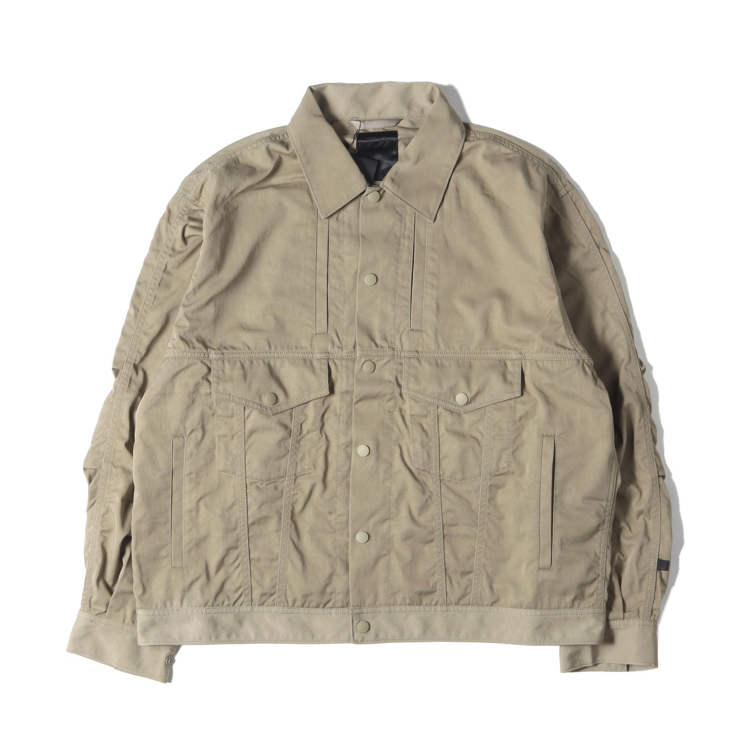 DAIWA PIER39 (ダイワ ピア39) 22AW ナイロンツイル オーバーサイズ トラッカージャケット(TECH TRUCKER JACKET  TWILL) – ブランド古着の通販・買取 | BEEGLE by Boo-Bee