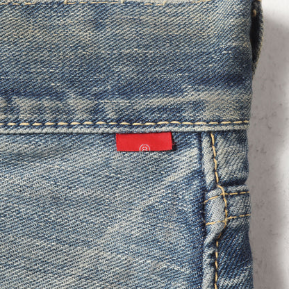 ダメージリペア加工 デニムパンツ